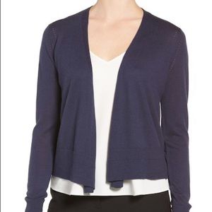 Emerson Rose navy cashmere cardigan